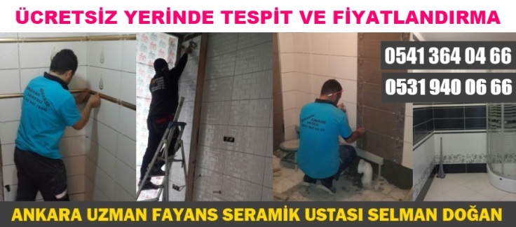 Fayans, Fayans Ustası, Fayans Ustaları, Ankara