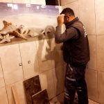 Ankarada fayans ustası Selman Doğan Usta