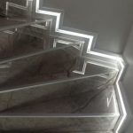 fayans merdiven gizli led ışık