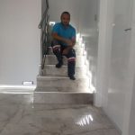 fayans merdiven gizli led ışık