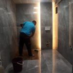 led ışıklı banyo tadilatı